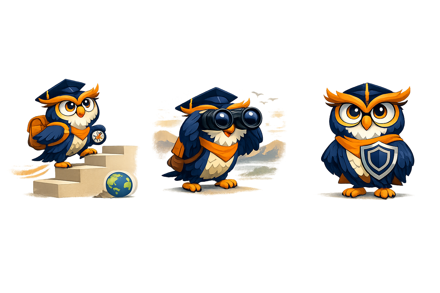 Azi, mascote da Azimute Educatur
